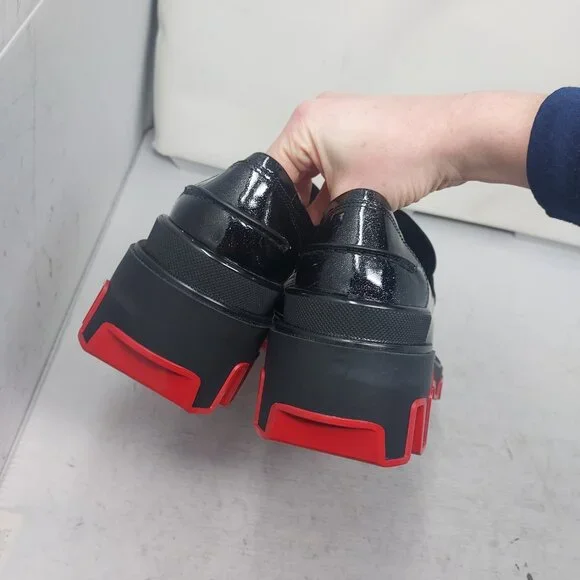 CHRISTIAN LOUBOUTIN Marvel WOMENS The Amazing Loubi Loafer Shoe - Picture 10 of 12